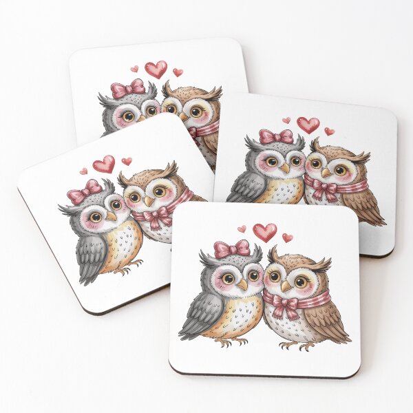 Item preview, Owls in Love designed and sold by jkrphoto.