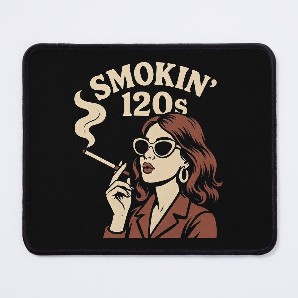 Item preview, Retro Cool Smokin' 120s Girl with Shades Cartoon Design. designed and sold by Spark2Seduction.