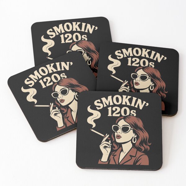 Item preview, Retro Cool Smokin' 120s Girl with Shades Cartoon Design. designed and sold by Spark2Seduction.