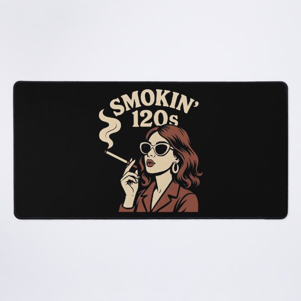 Item preview, Retro Cool Smokin' 120s Girl with Shades Cartoon Design. designed and sold by Spark2Seduction.
