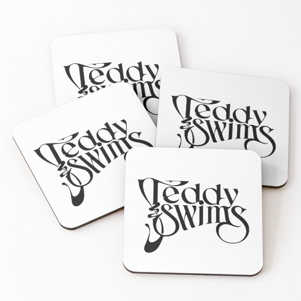 Item preview, Teddy swims - vintage style designed and sold by johncaseyart.