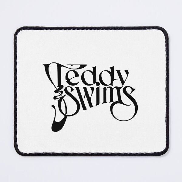 Item preview, Teddy swims - vintage style designed and sold by johncaseyart.