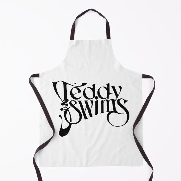 Item preview, Teddy swims - vintage style designed and sold by johncaseyart.