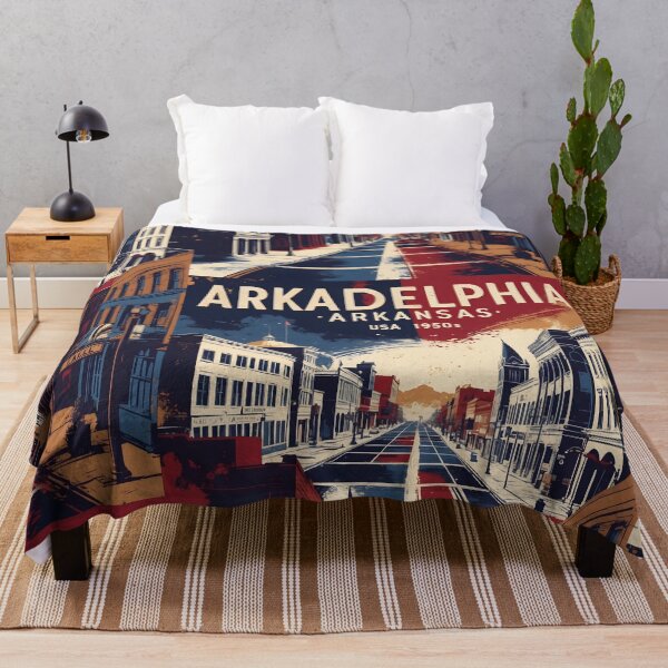 Item preview, Arkadelphia Arkansas USA Vintage Travel Tourism designed and sold by TravelersGems.