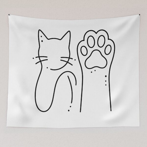 Item preview, cat outline designed and sold by Catfighter.