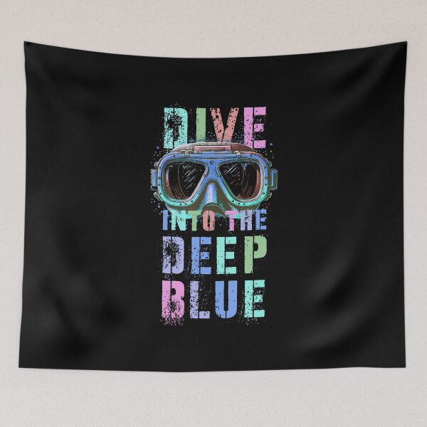 Item preview, Funny Scuba Dive Into The Deep Blue Squad Divers Sisters designed and sold by DonnieJennie.