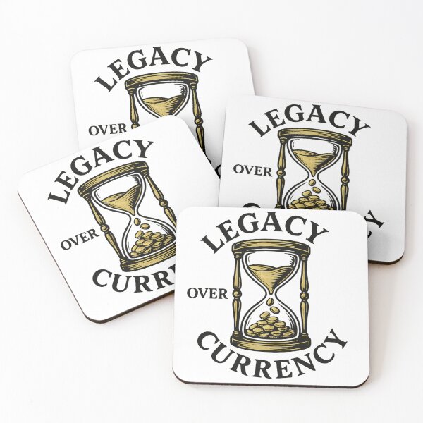 Item preview, Legacy Over Currency Hourglass designed and sold by GenzShoppingHub.