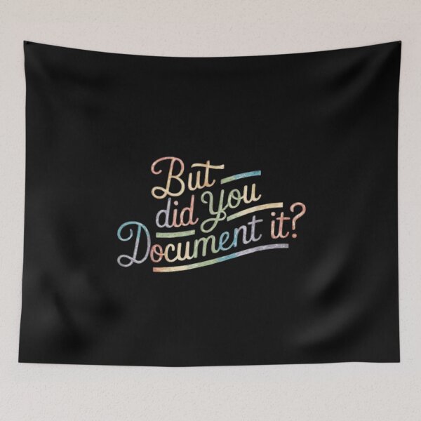 Item preview, but Did You Document It designed and sold by marianna cotaru.