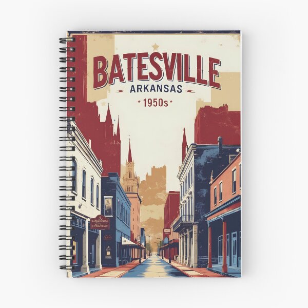 Item preview, Batesville Arkansas USA Vintage Travel Tourism designed and sold by TravelersGems.