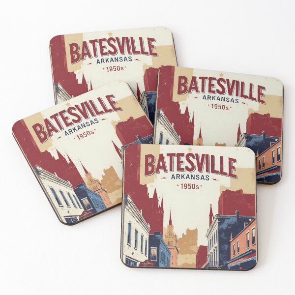 Item preview, Batesville Arkansas USA Vintage Travel Tourism  designed and sold by TravelersGems.