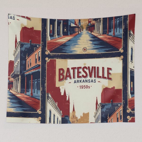 Item preview, Batesville Arkansas USA Vintage Travel Tourism designed and sold by TravelersGems.