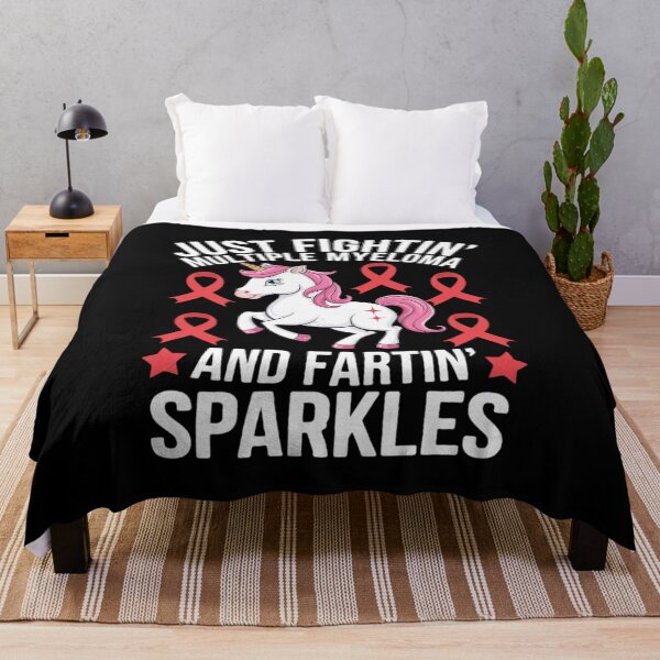 Item preview, Just Fightin' Multiple Myeloma And Fartin' Sparkles Unicorn designed and sold by RoyTill0Art.