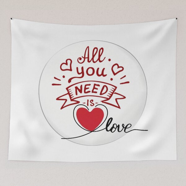 Item preview, All You Need Is Love – Heartfelt Romantic Design designed and sold by DesignArtist.ia.
