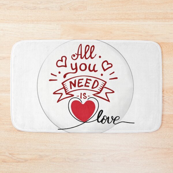 Item preview, All You Need Is Love – Heartfelt Romantic Design designed and sold by DesignArtist.ia.