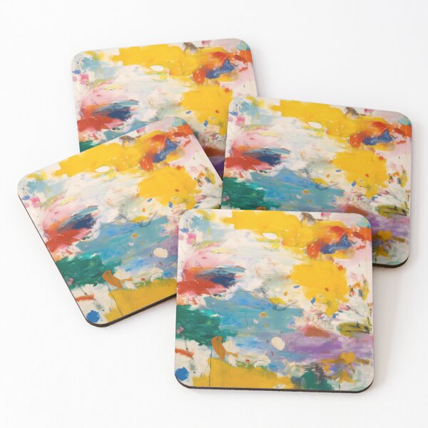 Item preview, Vibrant Colorful Abstract expressionist Composition designed and sold by lautir.