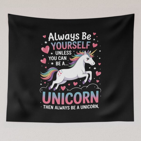 Item preview, Funny Unicorn Always Be Yourself Unless You Can Be A Unicorn designed and sold by RuthGAArt.