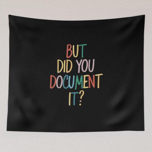 Item preview, but Did You Document It designed and sold by marianna cotaru.