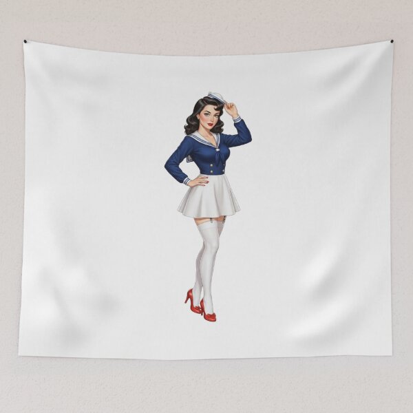 Item preview, "Retro Glamour: Charm and Audacity of Pin-Ups” designed and sold by CHRIST5000.