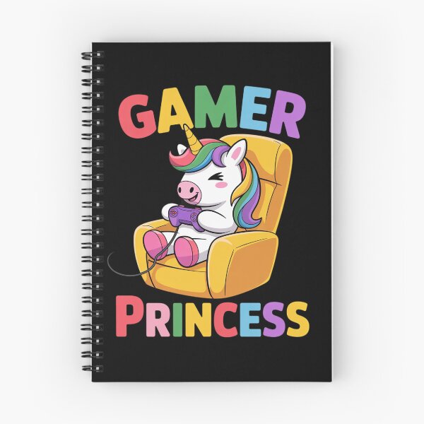 Item preview, Gamer Princess Gaming Princess Gaming Unicorn Console Player designed and sold by RuthGAArt.