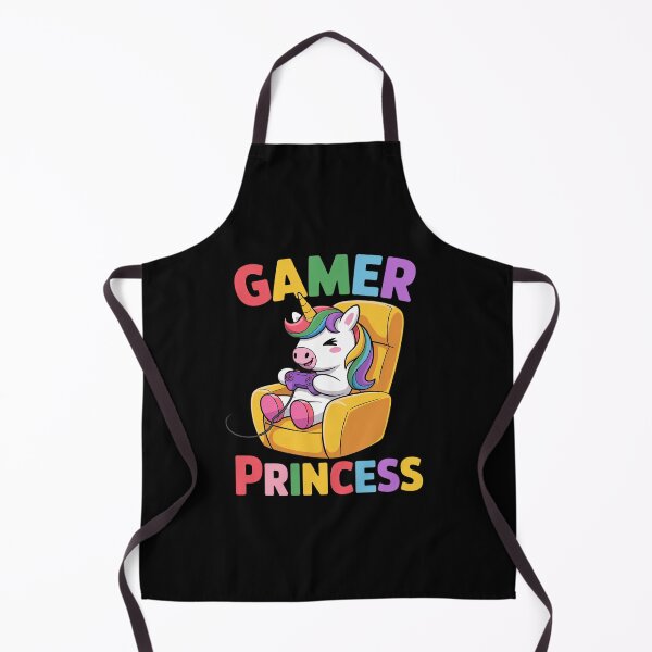 Item preview, Gamer Princess Gaming Princess Gaming Unicorn Console Player designed and sold by RuthGAArt.