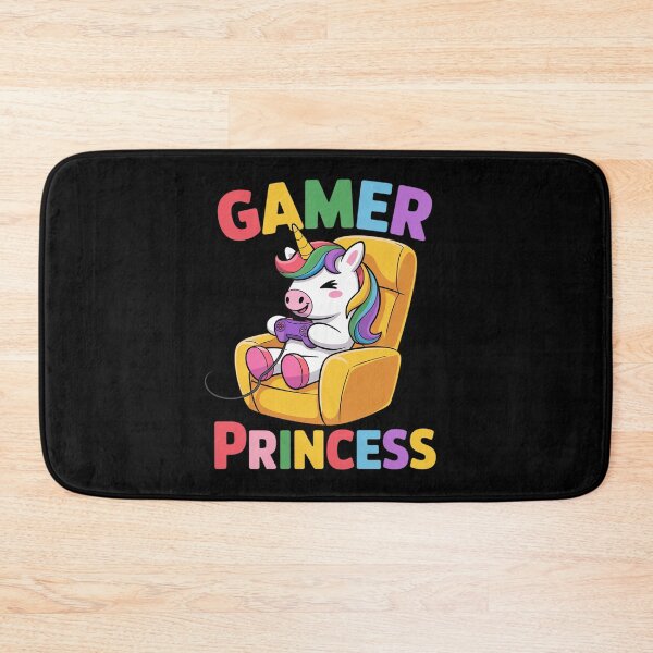 Item preview, Gamer Princess Gaming Princess Gaming Unicorn Console Player designed and sold by RuthGAArt.
