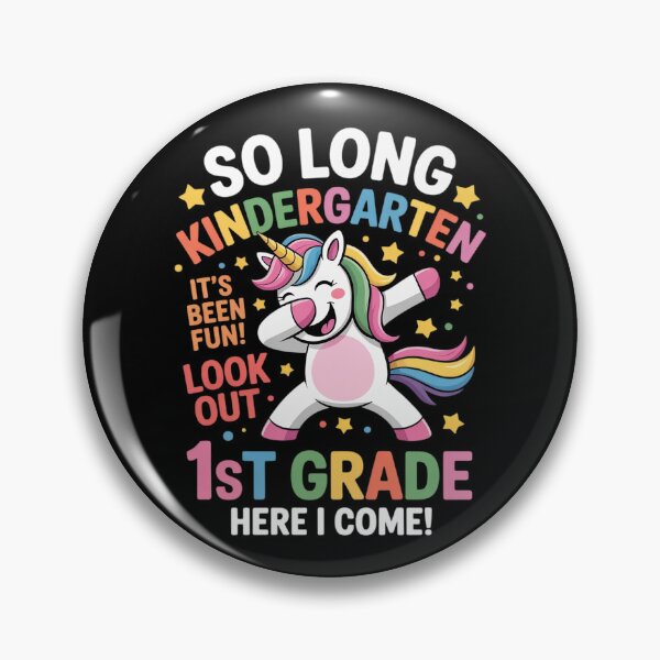 Item preview, Kids So Long Kindergarten Graduation Class 2025 Unicorn Dab designed and sold by RoyTill0Art.