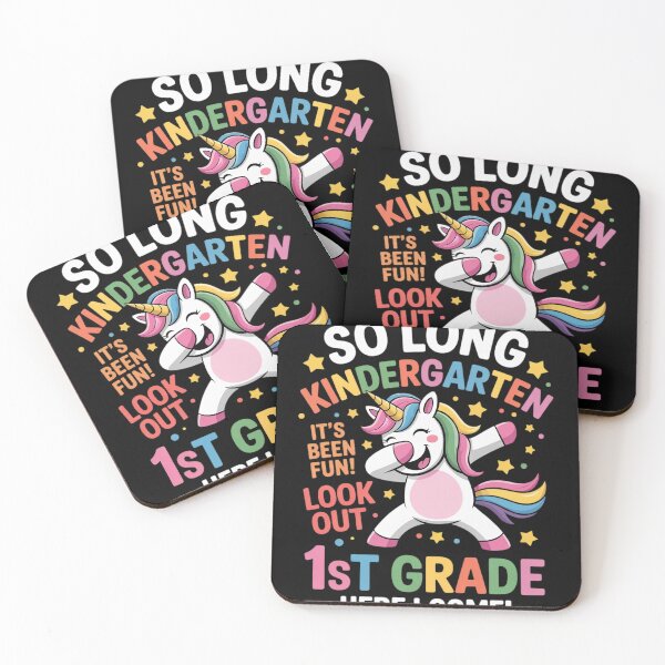 Item preview, Kids So Long Kindergarten Graduation Class 2025 Unicorn Dab designed and sold by RoyTill0Art.