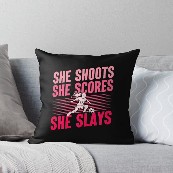Item preview, She Shoots Scores Slays Women'S Soccer designed and sold by ToriCarylon.