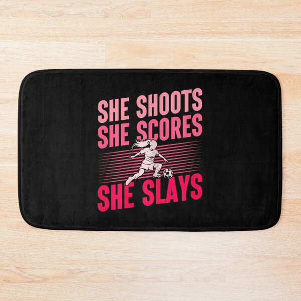 Item preview, She Shoots Scores Slays Women'S Soccer designed and sold by ToriCarylon.