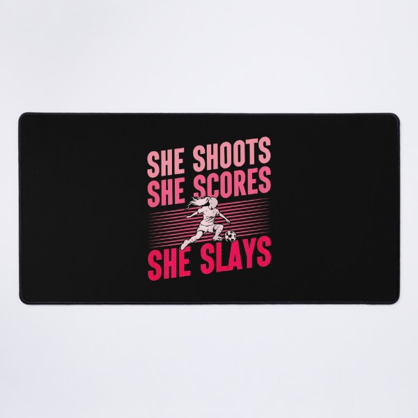 Item preview, She Shoots Scores Slays Women'S Soccer designed and sold by ToriCarylon.