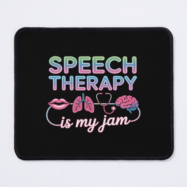 Item preview, Speech Therapy Is My Jam Tie Dye Speech Language Pathologist designed and sold by BubblePancake.