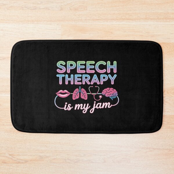 Item preview, Speech Therapy Is My Jam Tie Dye Speech Language Pathologist designed and sold by BubblePancake.