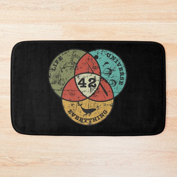 Item preview, Venn Diagram Life The Universe  Everything  designed and sold by HuyenCui.