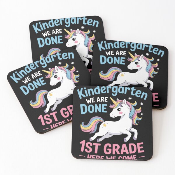 Item preview, Kindergarten Graduation 1st Grade School Unicorn designed and sold by RoyTill0Art.