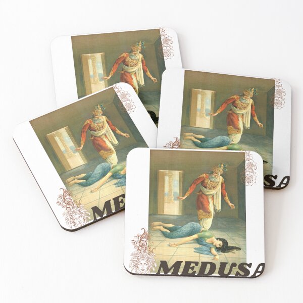 Item preview, Medusa Innocent Temptress Ravi Varma designed and sold by Durgabha Shop.