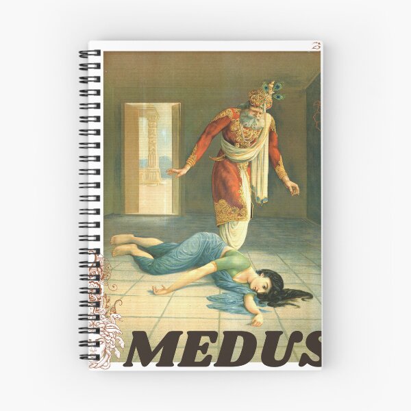 Item preview, Medusa Innocent Temptress Ravi Varma designed and sold by Durgabha Shop.