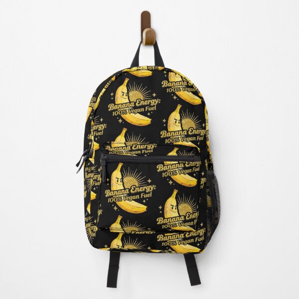 Item preview, Retro Banana Energy – 100% Vegan Fuel designed and sold by NatalieJeans.