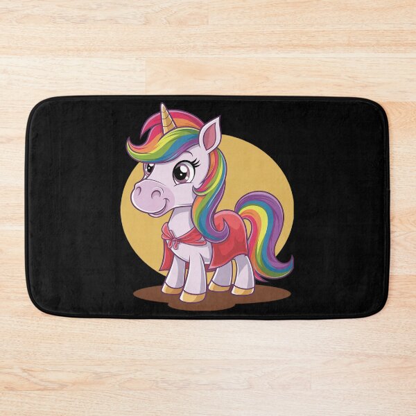 Item preview, Good-looking Unicorn in Superhero Uniform with Cape designed and sold by RuthGAArt.