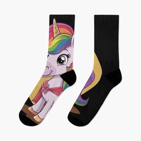 Item preview, Good-looking Unicorn in Superhero Uniform with Cape designed and sold by RuthGAArt.