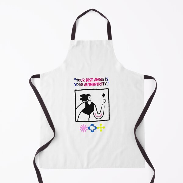 Item preview, “Authenticity Quote Art – Your Best Angle Is Your Authenticity” designed and sold by miandu.inspired.