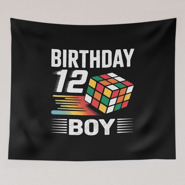Item preview, Speed Cube Puzzle Cubing Birthday Boy designed and sold by NetoGalaxy.