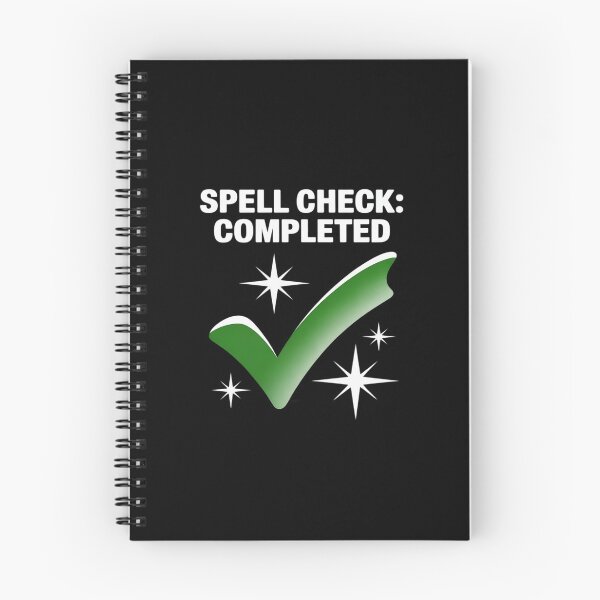 Item preview, Spell Check Completed Typewriter Checkmark designed and sold by NetoGalaxy.