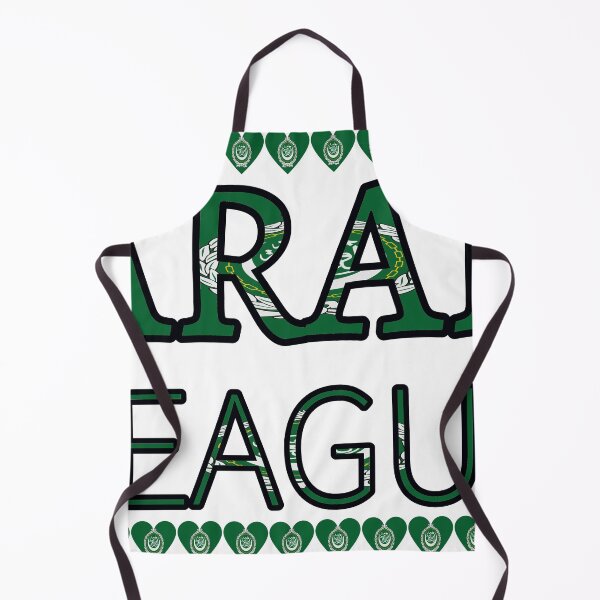 Item preview, Arab League Flag Letters And Hearts designed and sold by TheIconSmith.