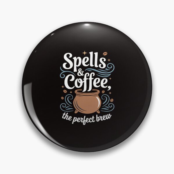 Item preview, Spells & Coffee Perfect Brew Unicorn Magic Cauldron designed and sold by NetoGalaxy.
