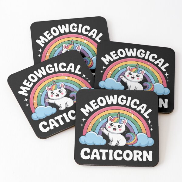 Item preview, Meowgical Caticorn - Funny Unicorn & Cat Kittycorn designed and sold by RoyTill0Art.