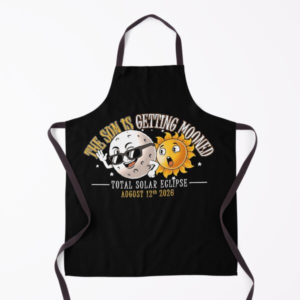 Item preview, The Sun Is Getting Mooned Funny Total Eclipse 2026 Spain designed and sold by Nerd Shizzle.