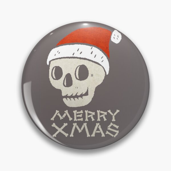 Artikelvorschau, Totenkopf-Frohe Weihnachten entworfen und verkauft von J C Phillipps Design.