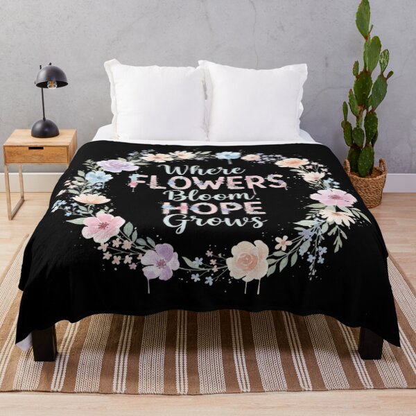 Item preview, Hope Grows Floral Watercolor designed and sold by Ink-Fusions.