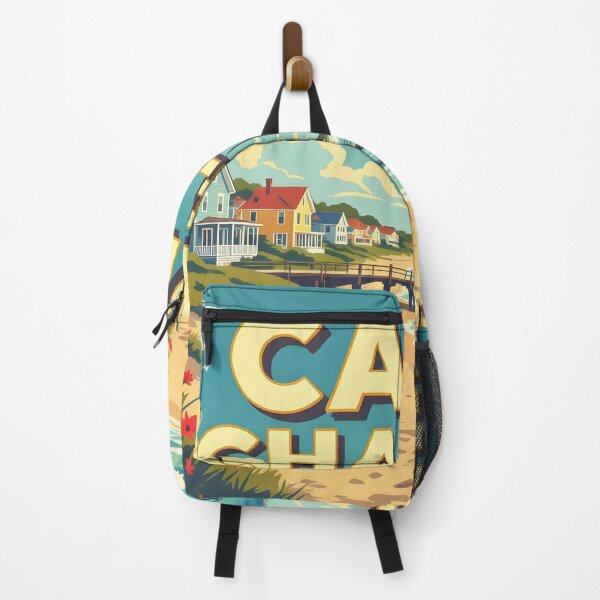 Item preview, Cape Charles, Virginia: Vintage-Style Painterly Travel Poster designed and sold by LSVart.