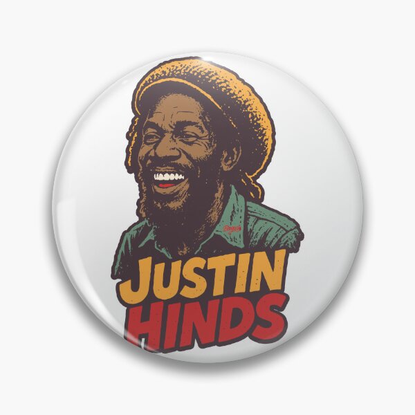 Item preview, Justin Hinds Stencil Portrait designed and sold by Boogosh.